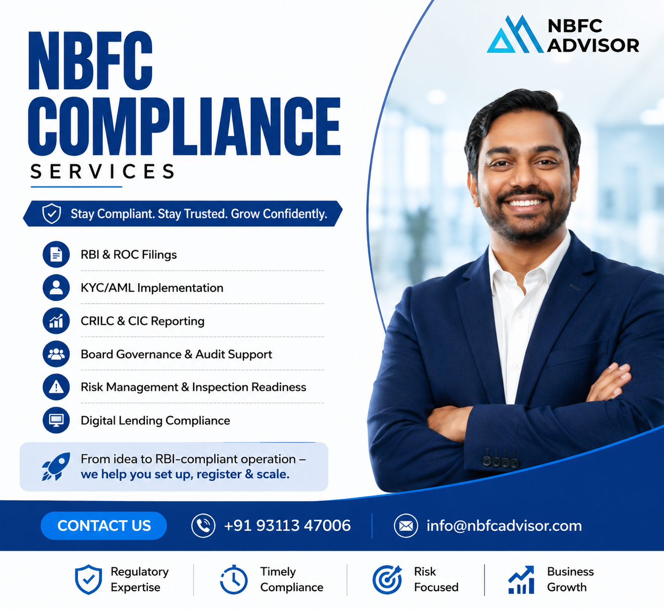 NBFC Compliance Services in India Complete Guide to Stay RBI Compliant